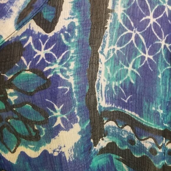 Alfred Dunner Short Sleeve Button Shirt.Size 12. - Picture 7 of 10